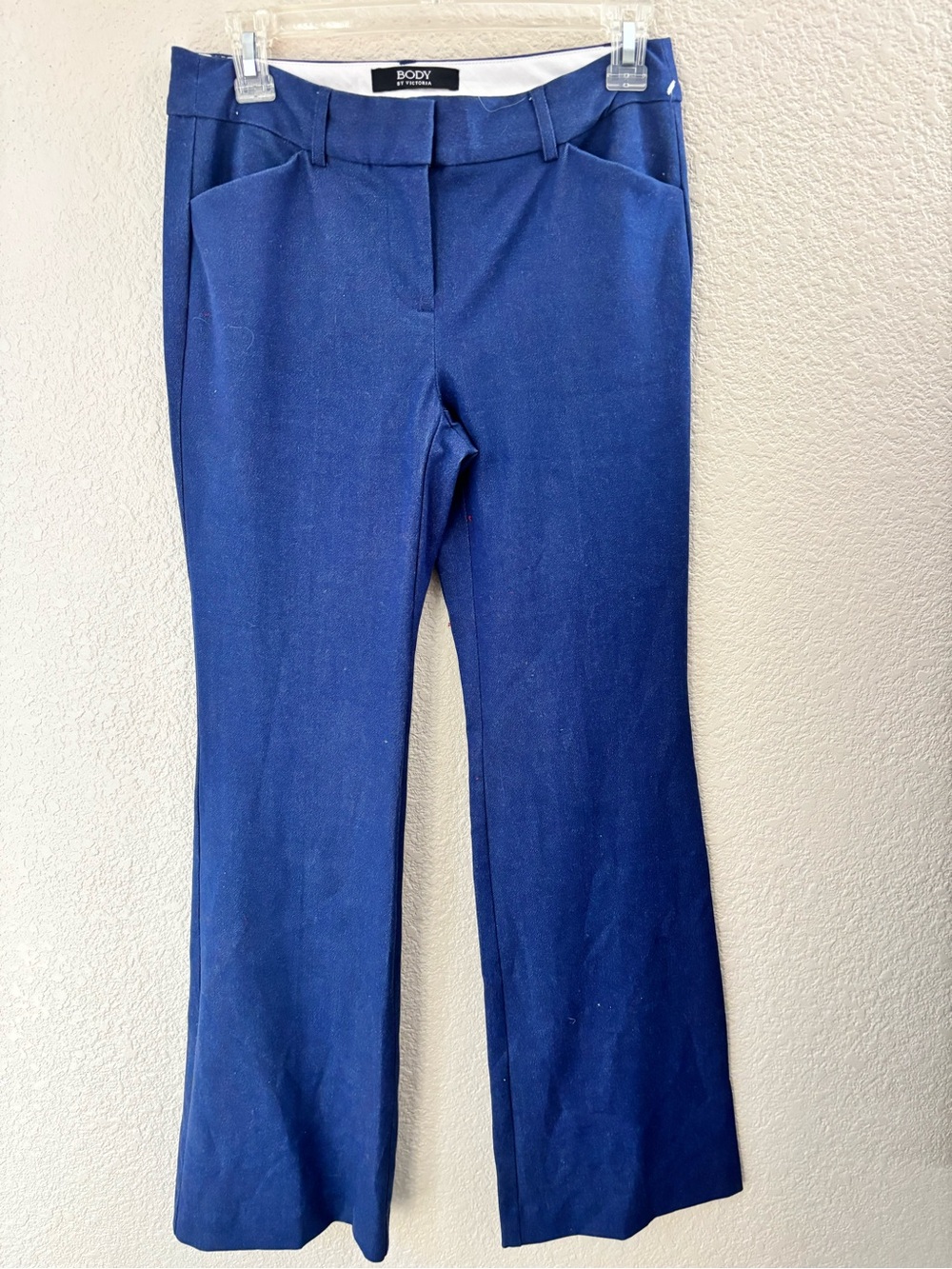 Victoria's Secret Blue Boot-Cut Dress Pants